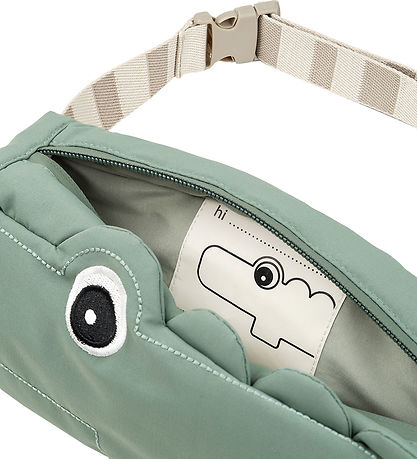 Done by Deer Umhängetasche - Quilted Cross-Over Kids - Croco Gre