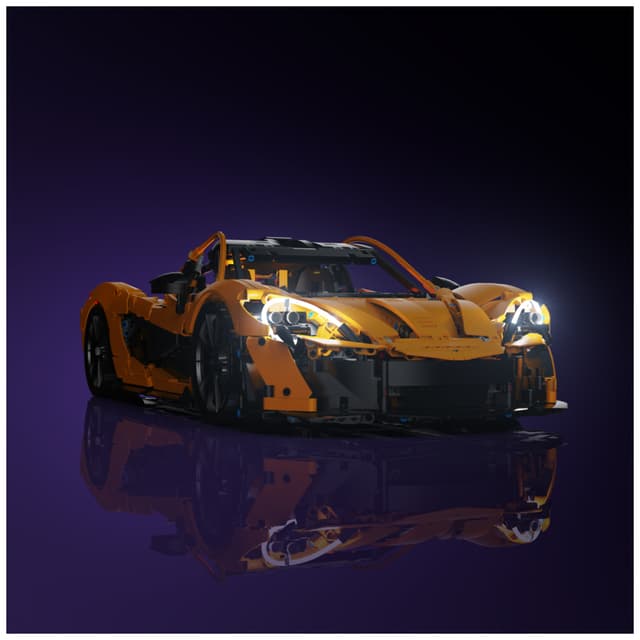 Light My Bricks™ McLaren P1 Supercar lyskit
