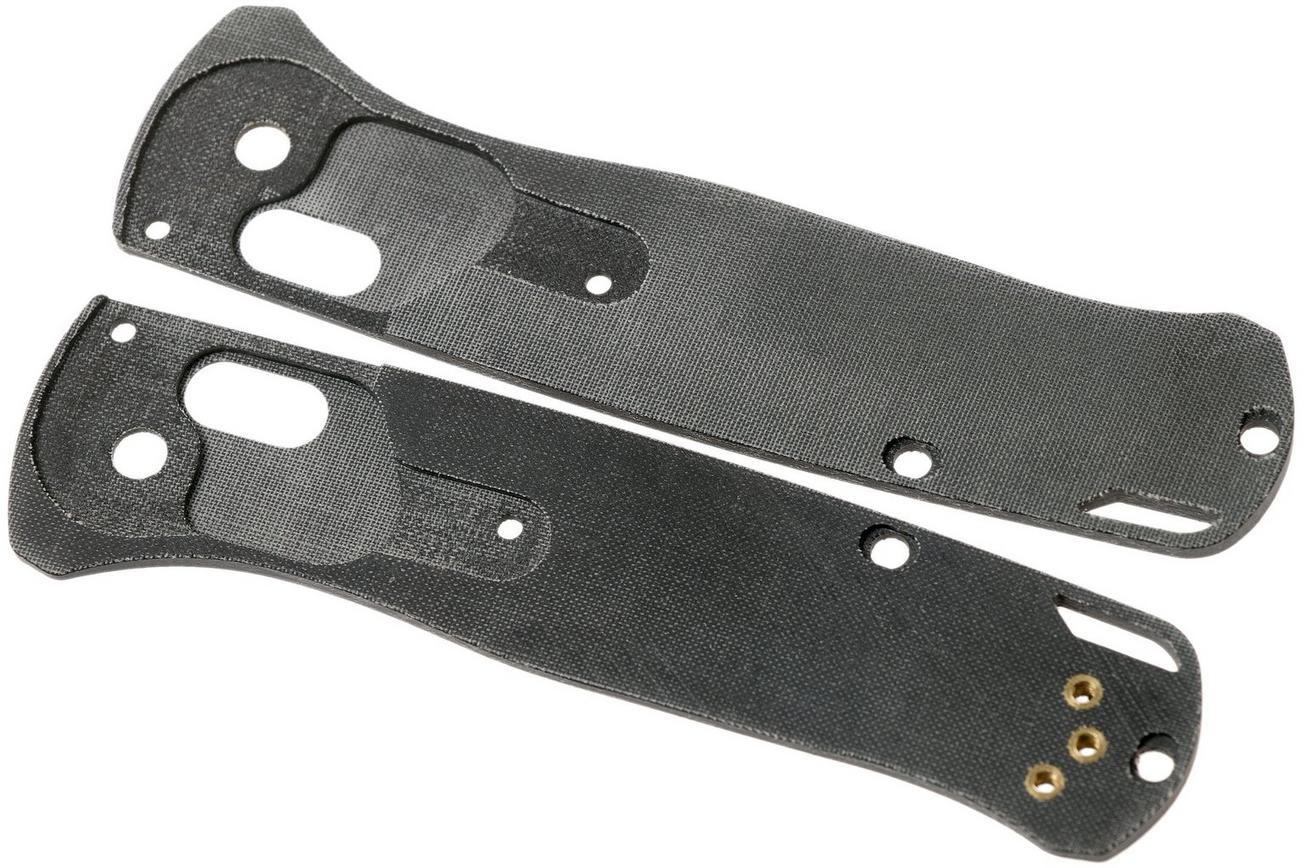 Flytanium Bugout Scales Crossfade, black linen micarta