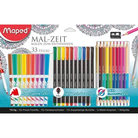 Maped Mal-Zeit Malset für Erwachsene
