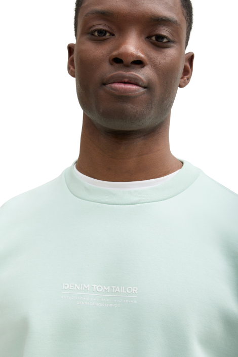 Tom Tailor groene heren sweater
