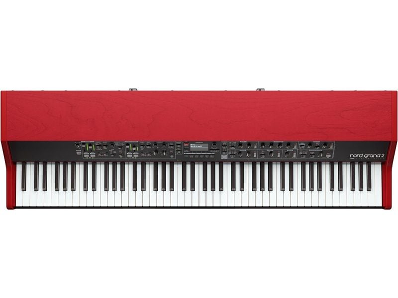 Clavia Nord E-Piano Nord Grand 2 88-töniges Responsive Hammer-Keybed mit Dreifach-Sensoren
