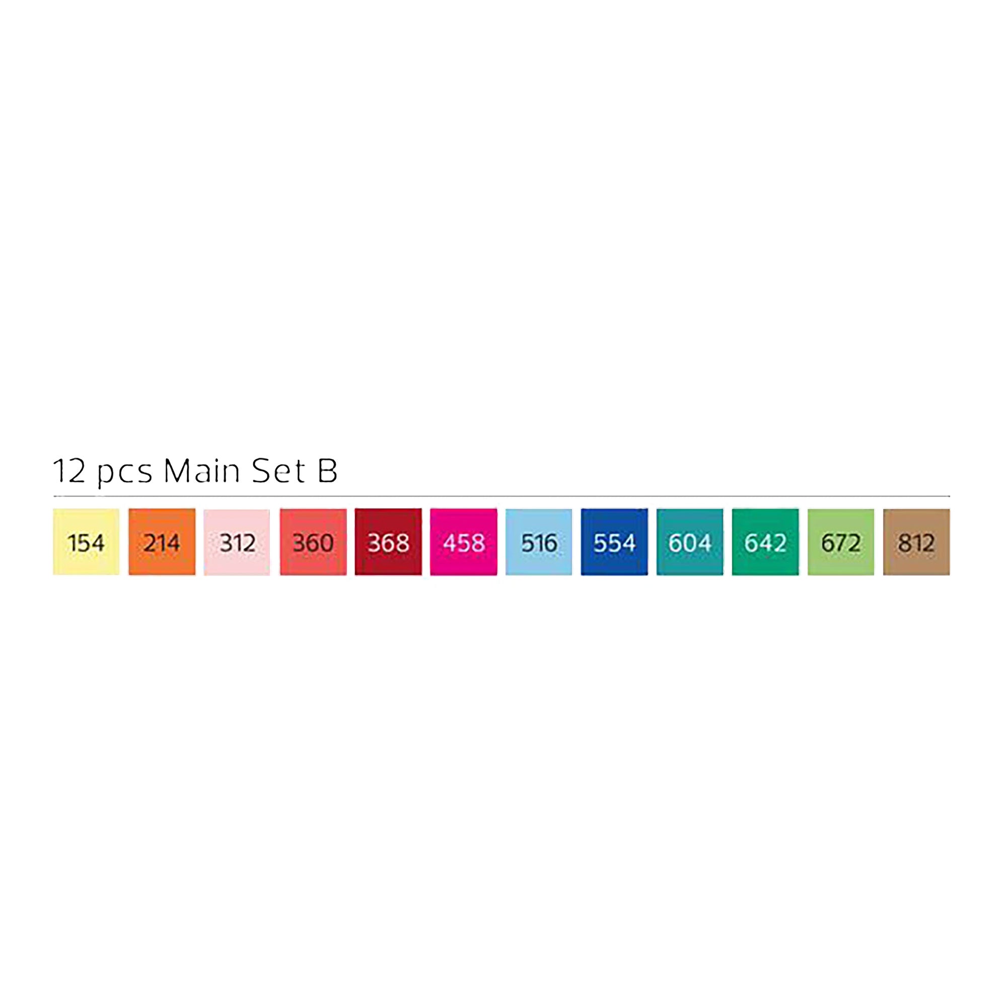Stylefile<br>Marker Brush 12er Main Set B