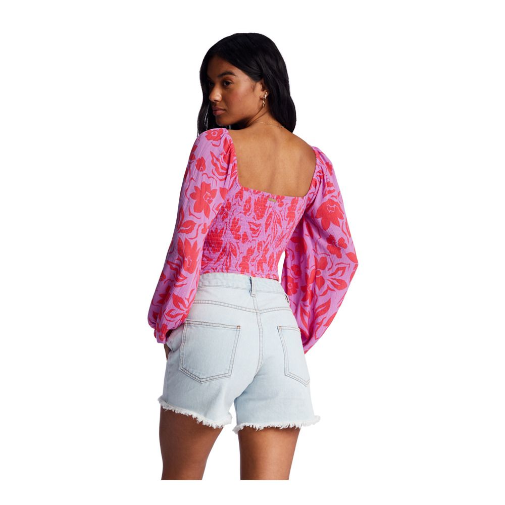 Billabong ON YOUR MIND - Top Femme bright orchid