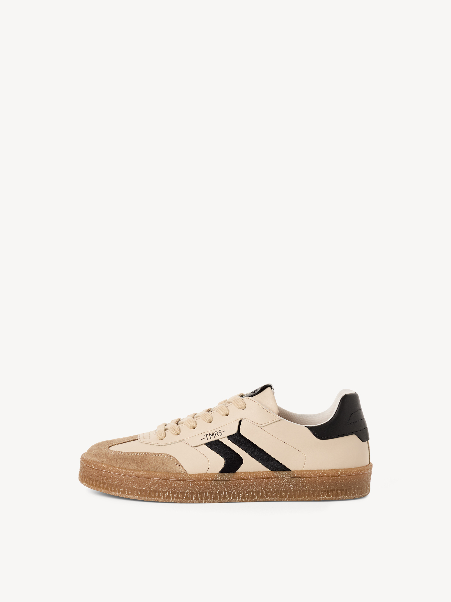 Leren Sneaker - beige