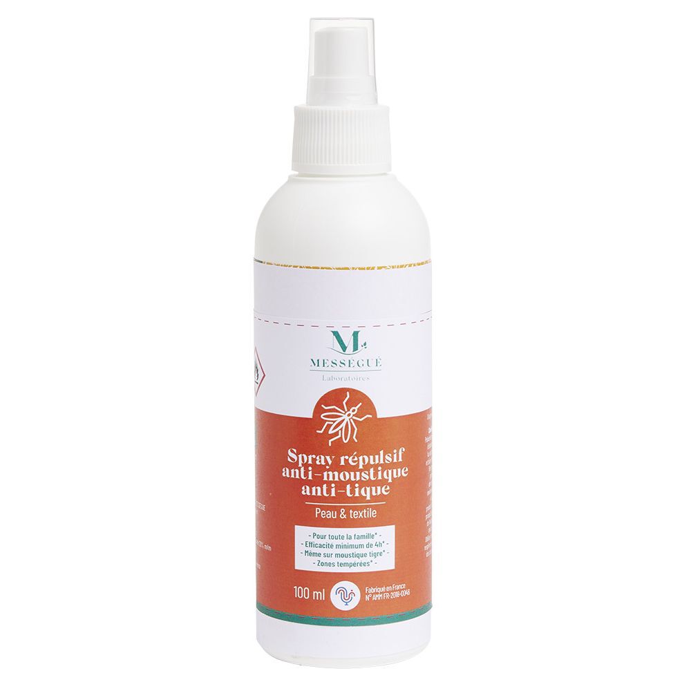 Spray répulsif anti-moustique   anti-tique Mességué