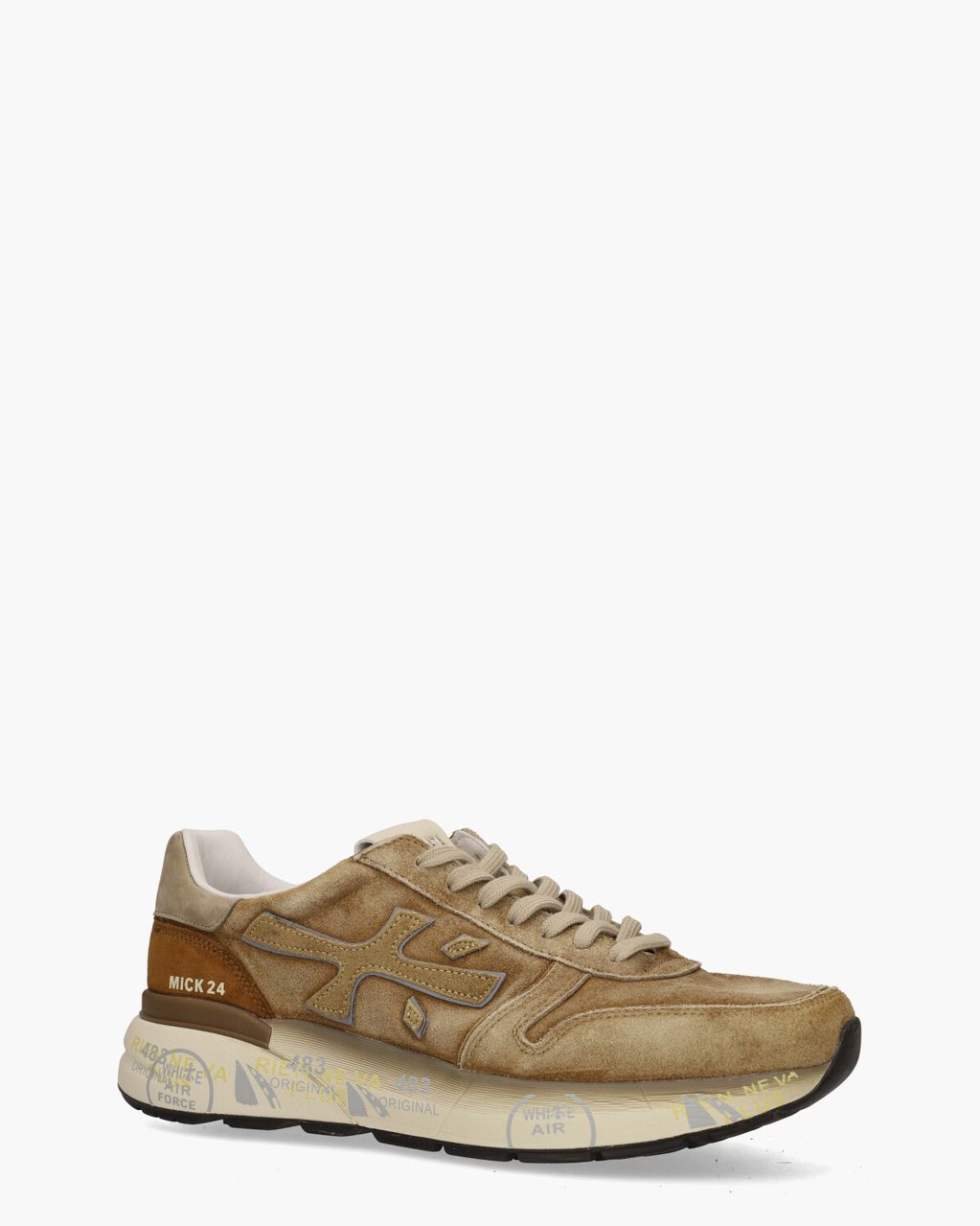 Premiata Mick 7712 Bruin Herensneakers