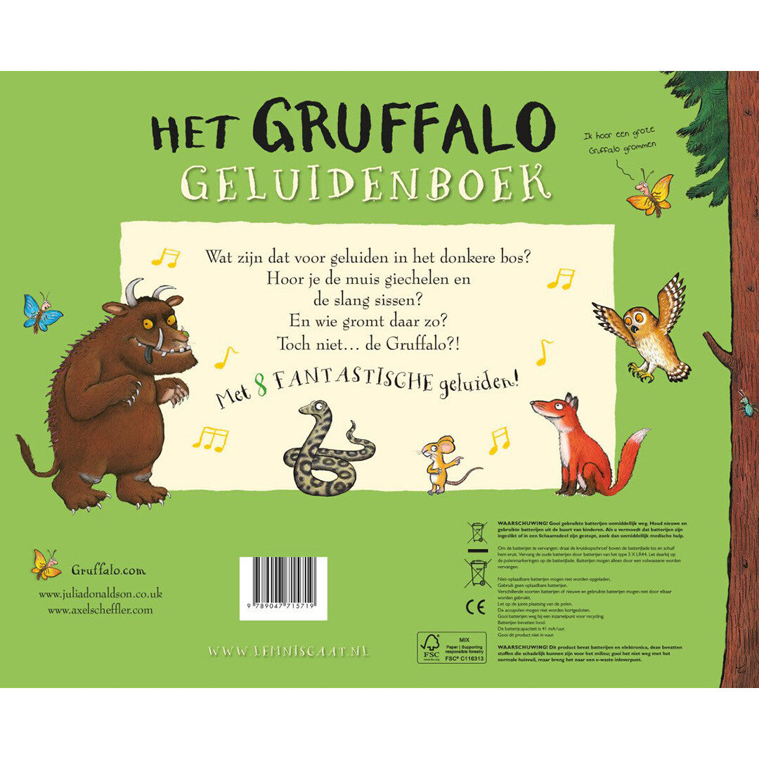 Lemniscaat het gruffalo geluidenboek