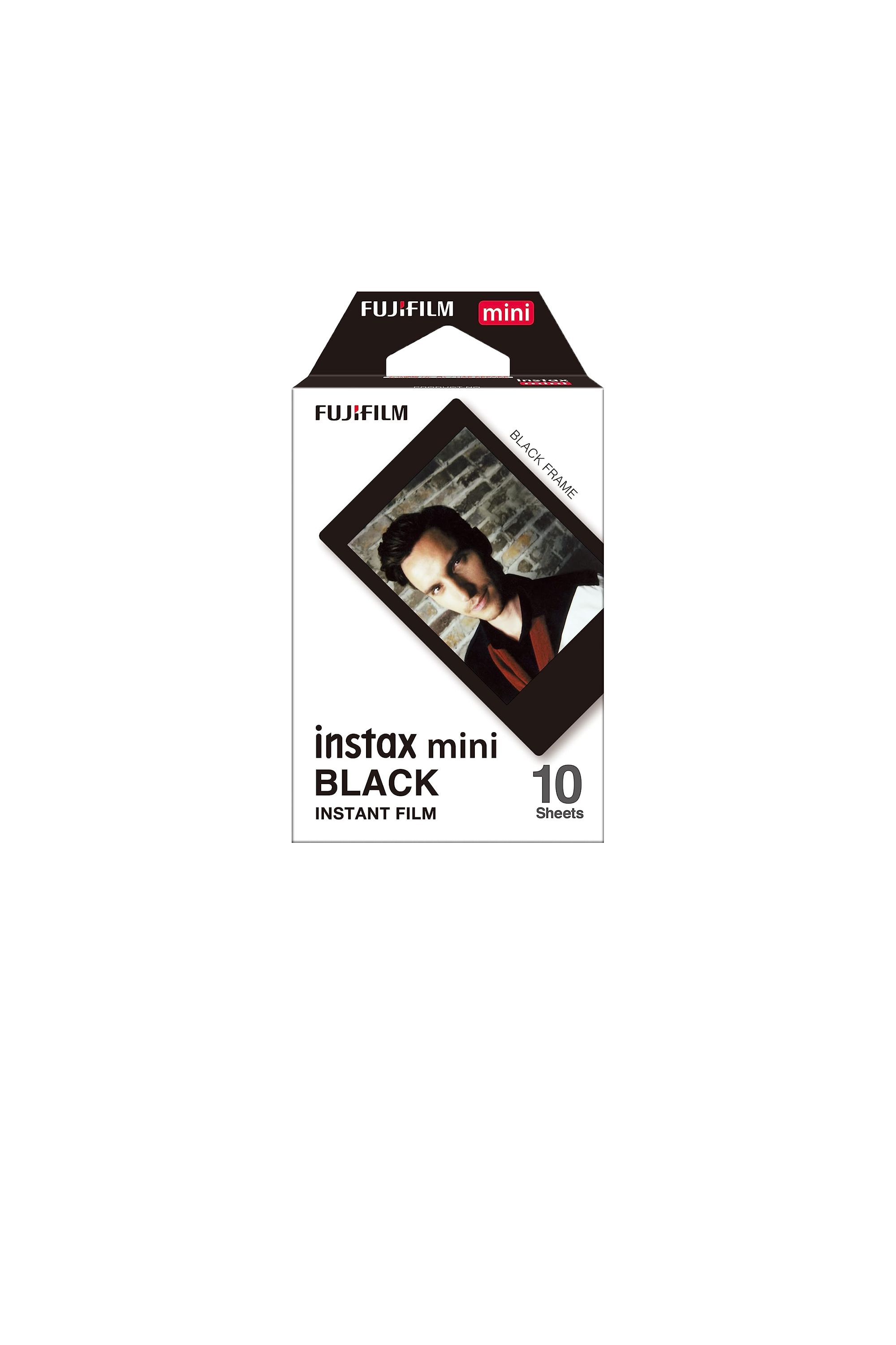 FUJIFILM CARTOUCHES DE PHOTOS INSTANTANÉES FILM INSTAX MINI Noir