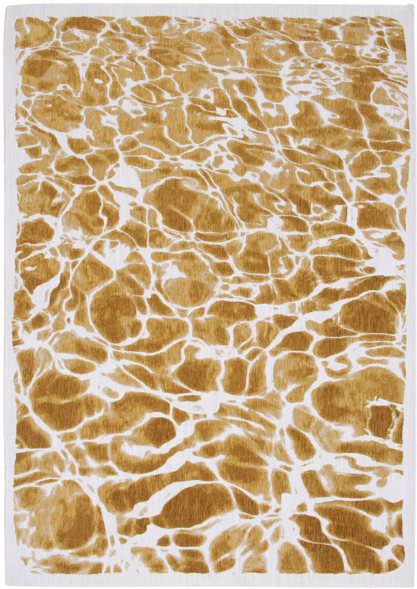 Ecorugs vloerkleed Swim goud 80x150 cm