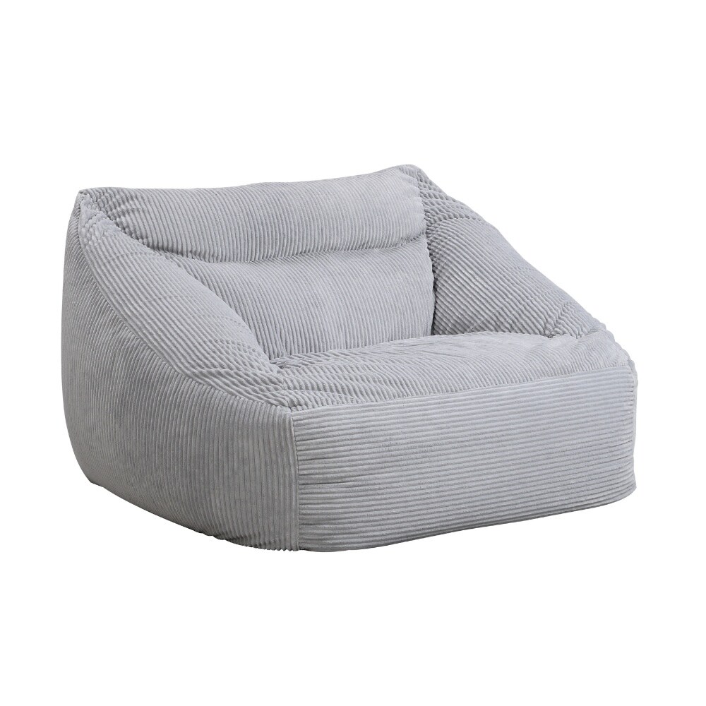 HOME DELUXE Sitzsack Sessel COZY -versch. Ausführungen - Hellgrau