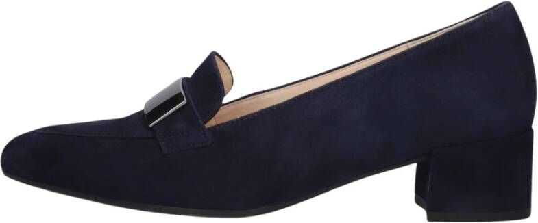 GABOR Pumps Dames 432.1 Maat: 42 5 Materiaal: Suède Kleur: Blauw