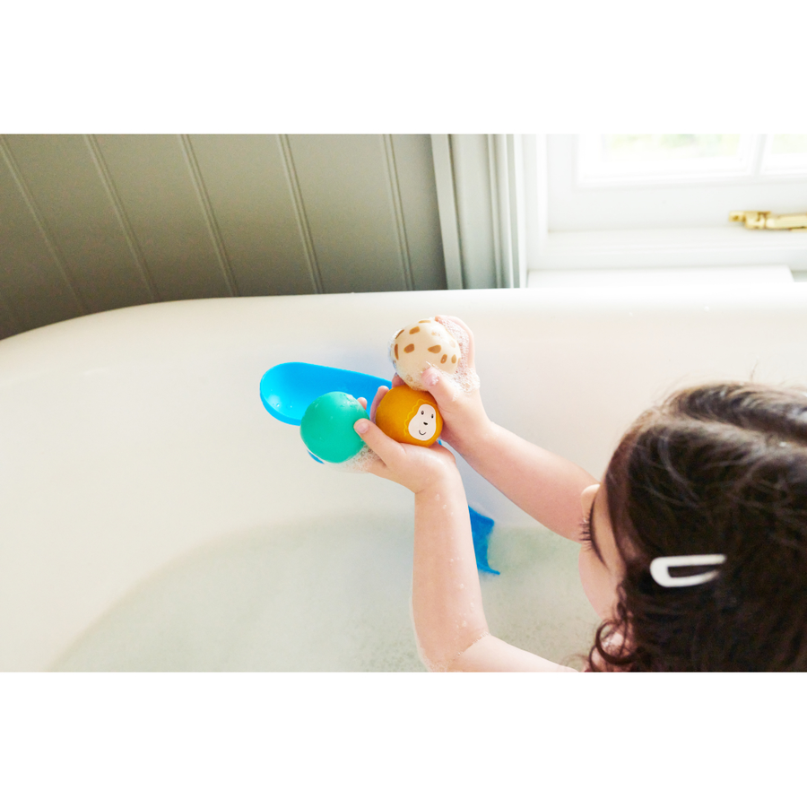 MATCHSTICK MONKEY™ Rutschset, Badezeit blau