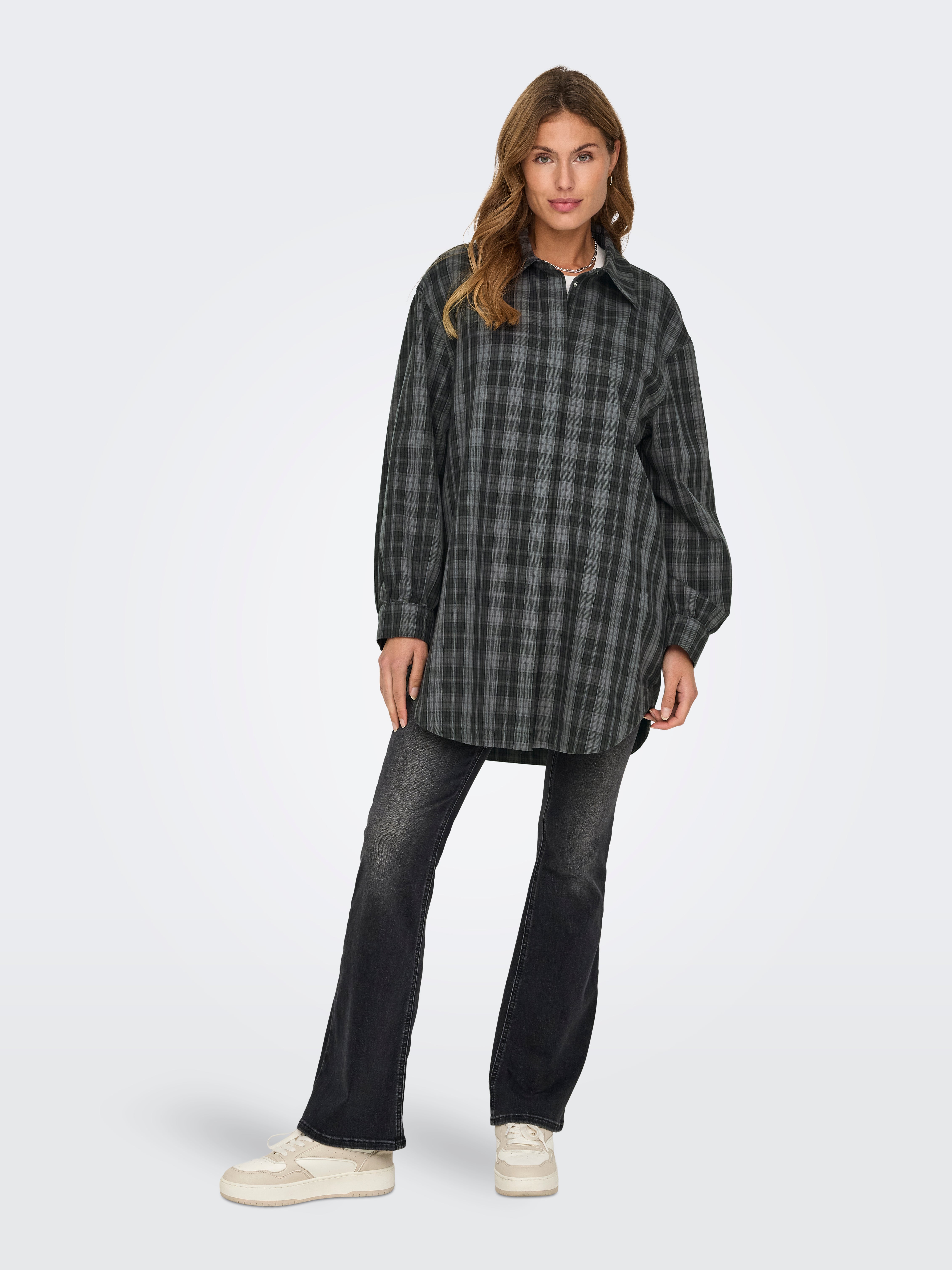 ONLIMMA Hemdjacke Dark Grey