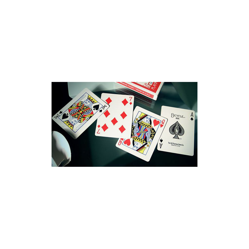 Cartes Bicycle Lefty/Gaucher - Dos Rouge