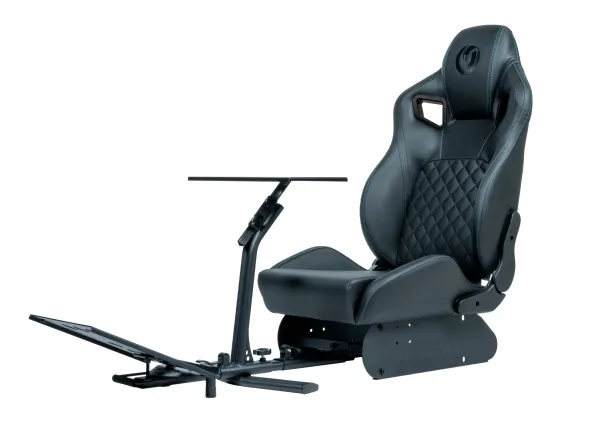 NACON PCRC-RM2COBRA, Cockpit til racerløb, Sort, Imiteret læder, Stål, 110 kg, 190 cm, Revosim, Logitech, Thrustmaster, Fanatec, Moza Racing and Hori steering wheels and pedals