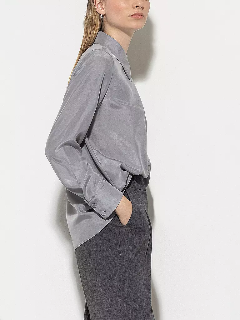 LUISA CERANO Hemdbluse grau