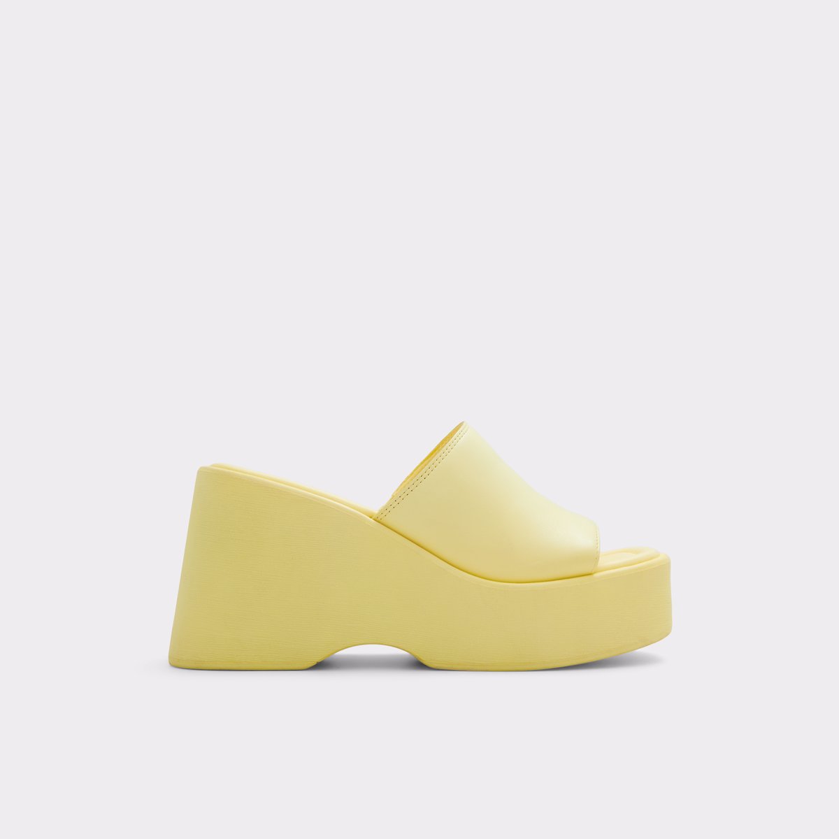 Betta Light Yellow Women Platform sandals