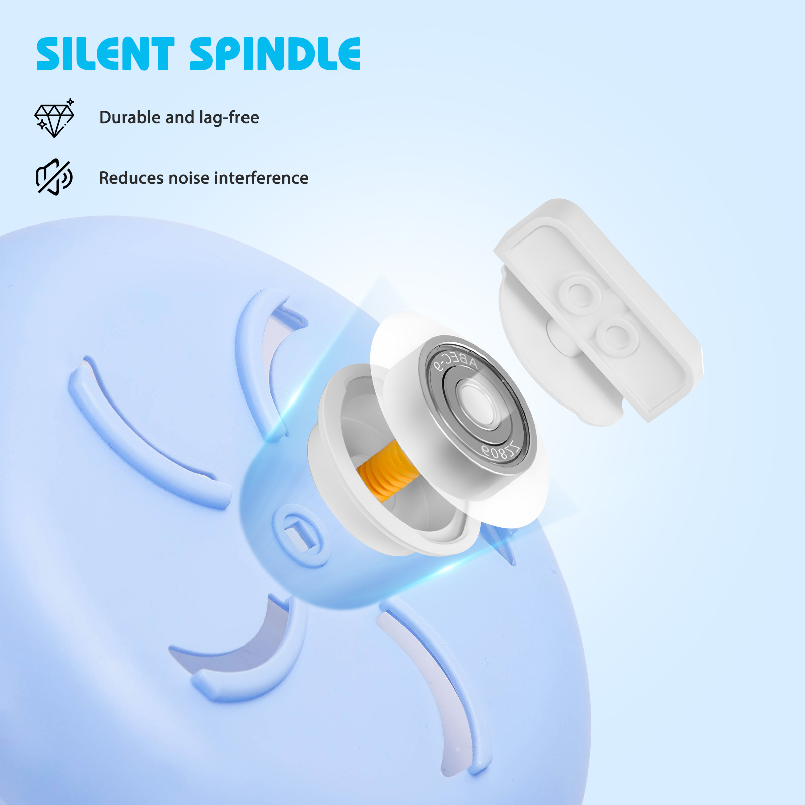 Nobleza - RODA DE HAMSTER NOBLEZA SILENT AZUL