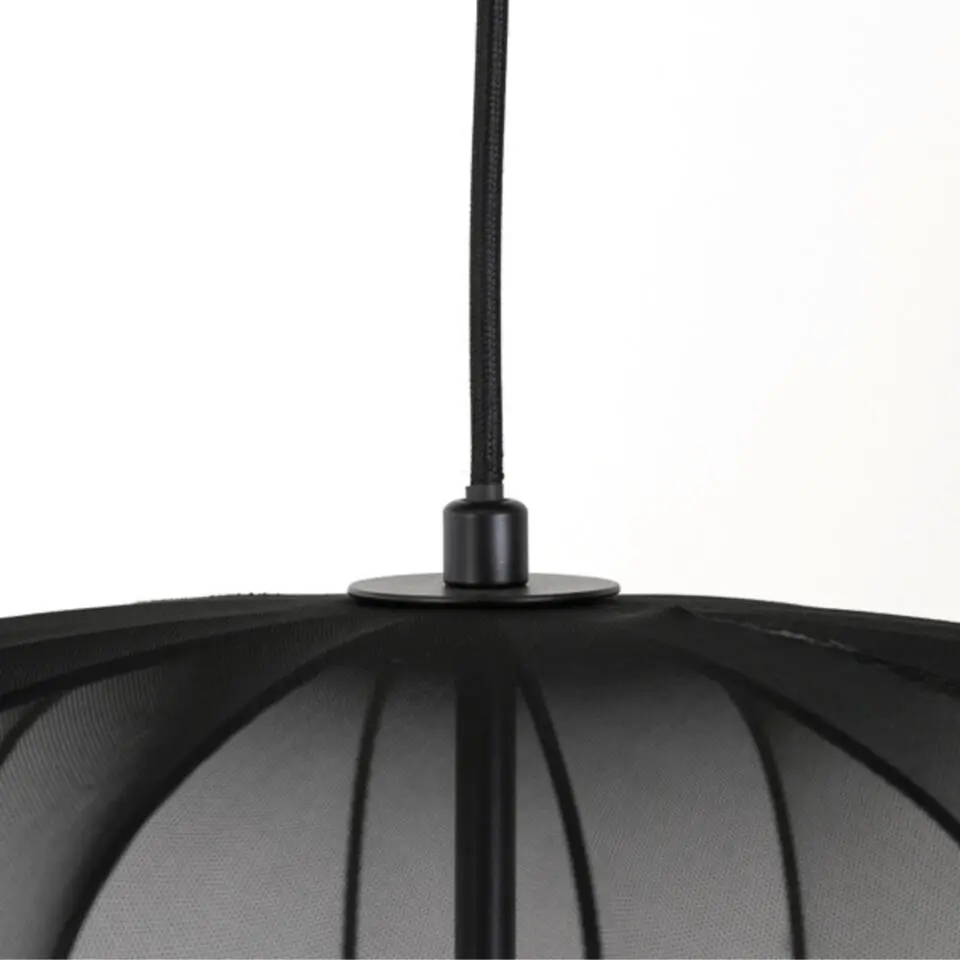 Hanglamp Plumeria - Zwart - Ø50cm