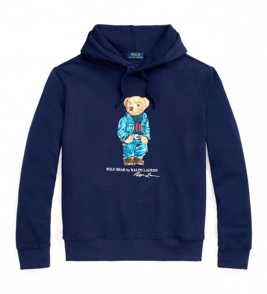 Moletom Ralph Lauren Polo Bear Fleece Azul Marinho