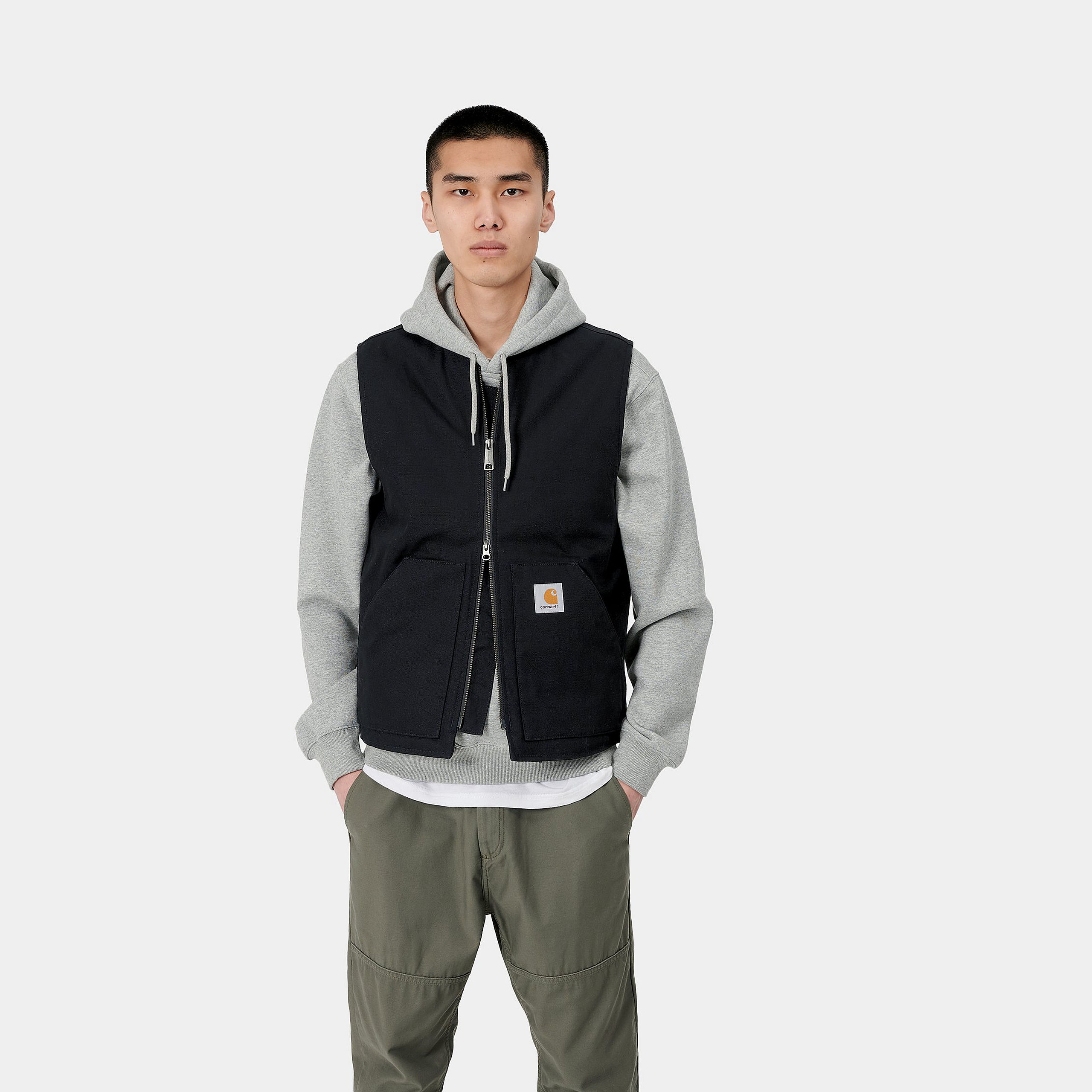 Carhartt WIP Vest Black Rigid