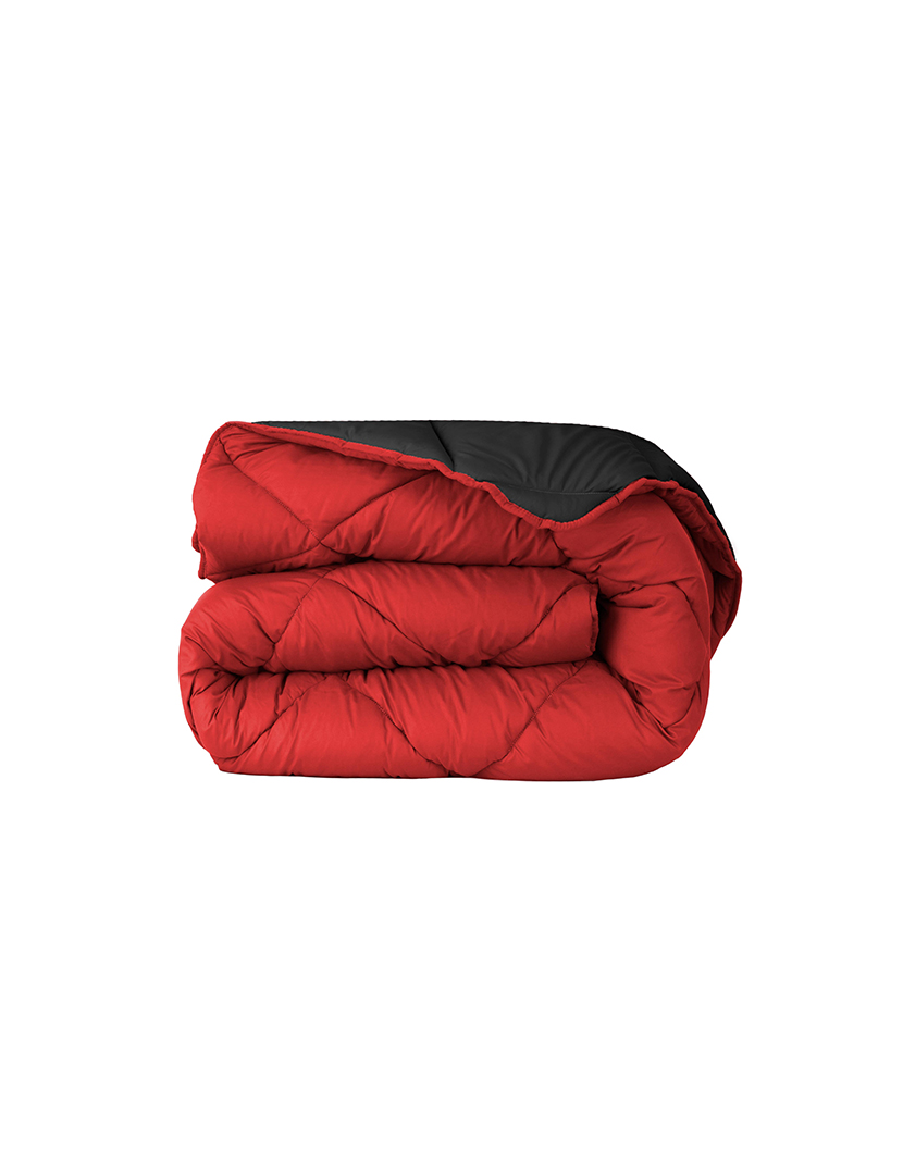 Bicolor Red Duvet
