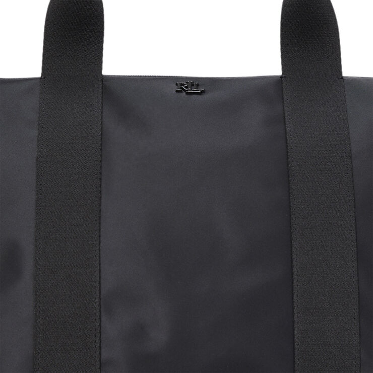 Lauren Ralph Lauren REFINED NYLON/WEB-STEVIE TP ZP-TTE- Black/black