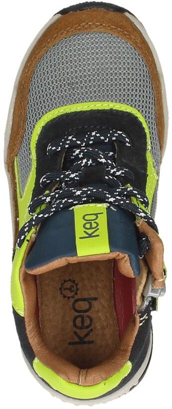 Keq Veterschoenen Hoog cognac