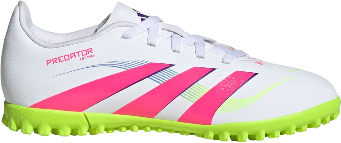 Predator Club TF Junior Cloud White/Lucid Pink/Lucid Lemon