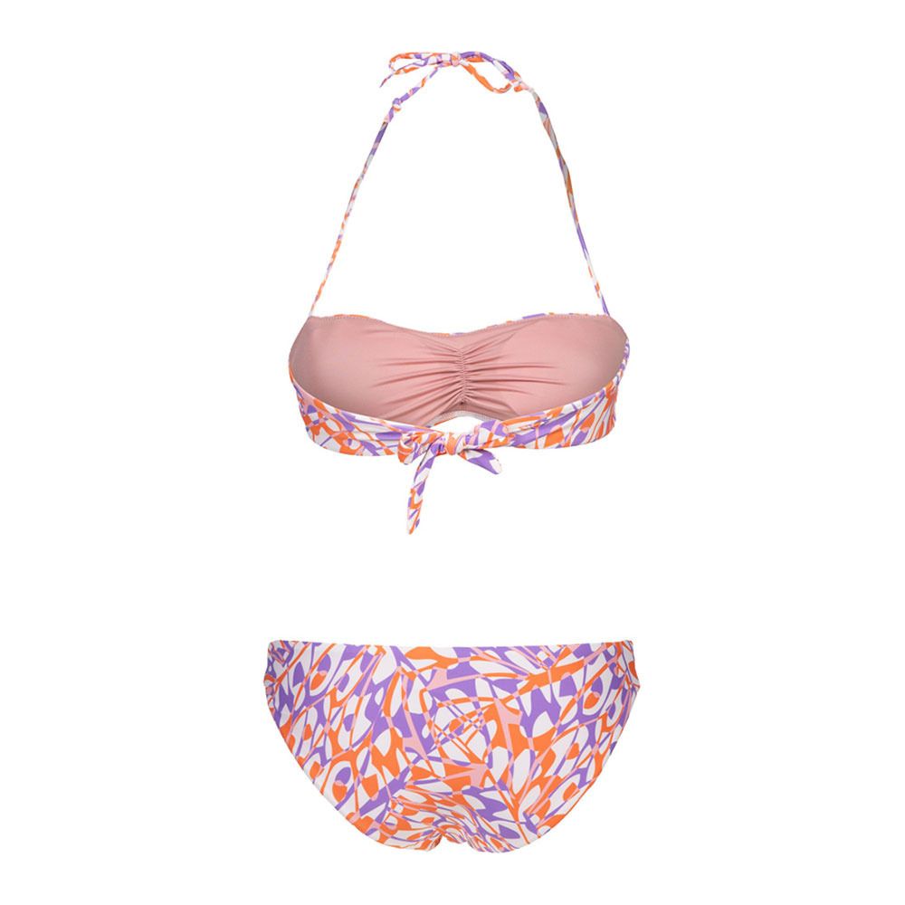 Arena BANDEAU ALLOVER - Maillot de bain 2 pièces Femme nespola multi