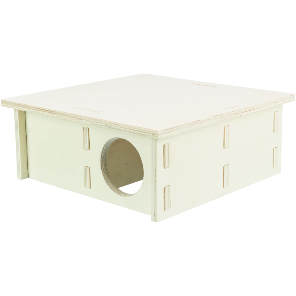 Maison emboitable 4 chambres 25 x 10 x 25 cm pour souris, hamsters