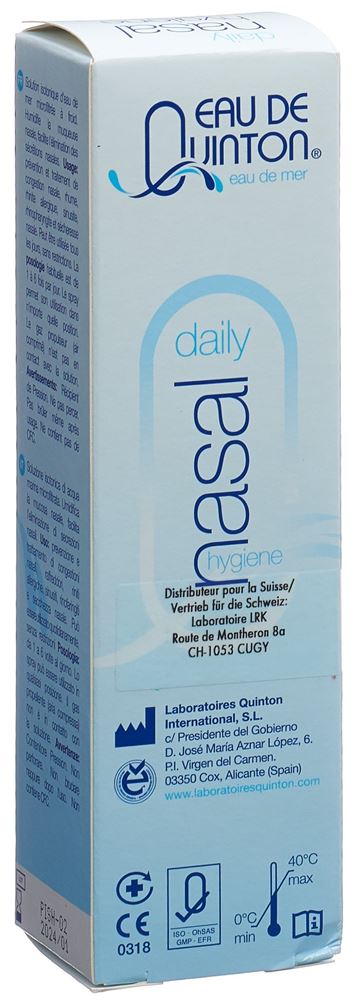 Quinton Isotonic 9g/l Nasenspray 100 ml