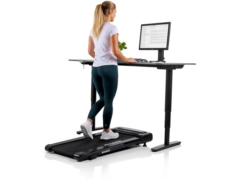 HAMMER Laufband Walk 2.0 Schwarz Walkingpad
