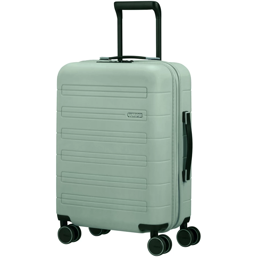 American Tourister Novastream - 4-Rollen Kabinentrolley 55 cm erw. nomad green