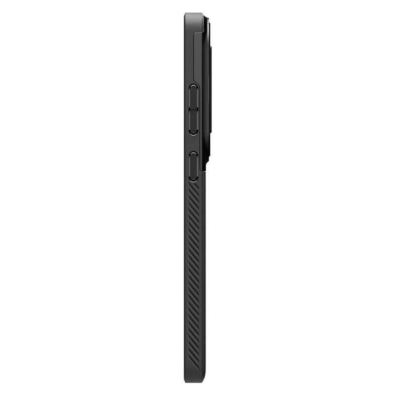 Samsung Galaxy S25 Ultra Optik Armor Hybrid Case Hülle mit Cam-Slider (ACS08969) - Schwarz