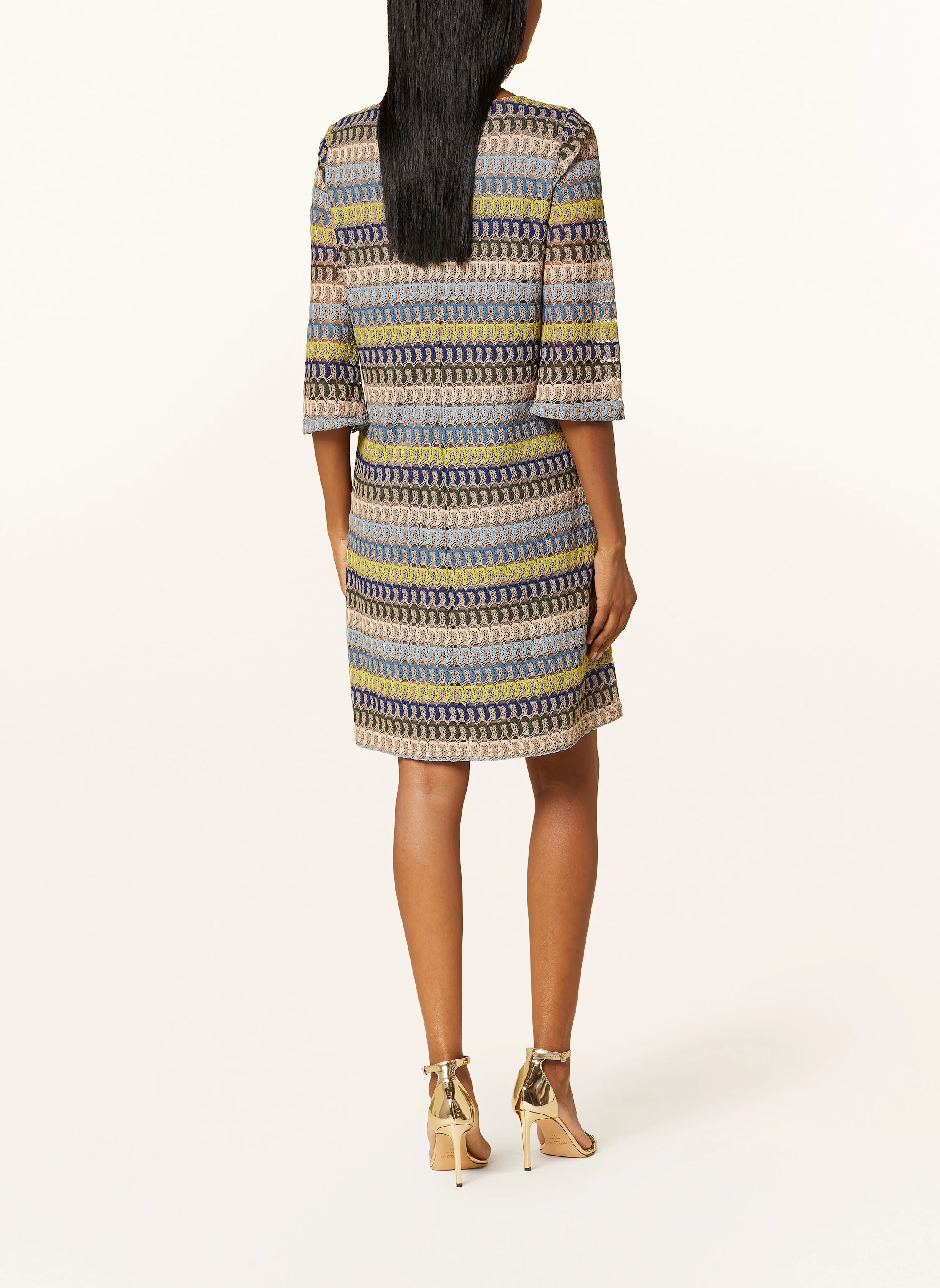 ROBE LÉGÈRE Strickkleid mit 3/4-Arm