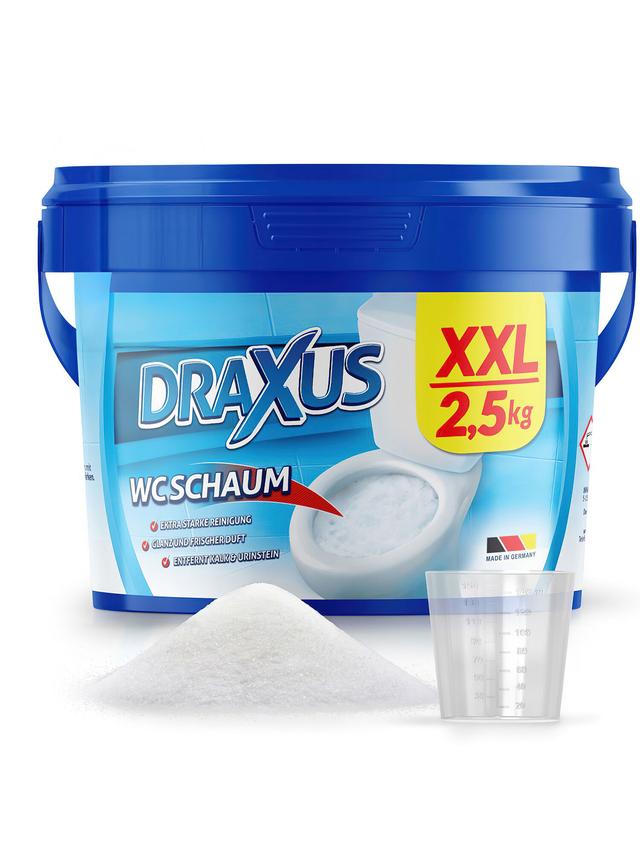 DRAXUS WC Schaum – kraftvolle Reinigung