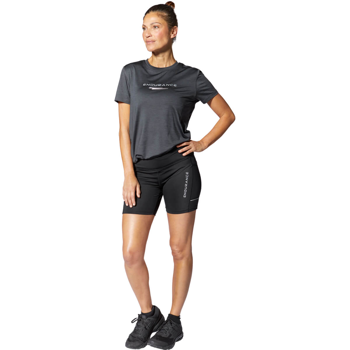 Endurance Energy High-Waist Korte Løbetights Dame