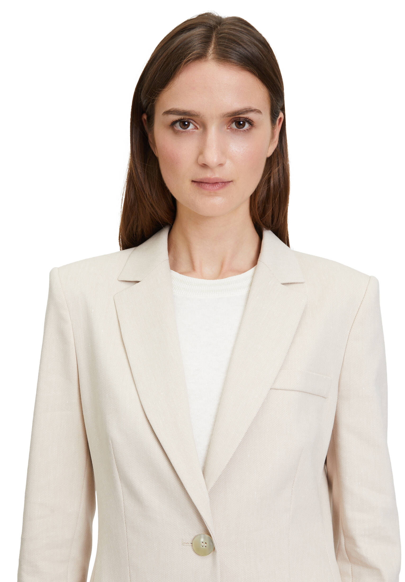 Betty & Co| Damen Businessblazer mit Taschen