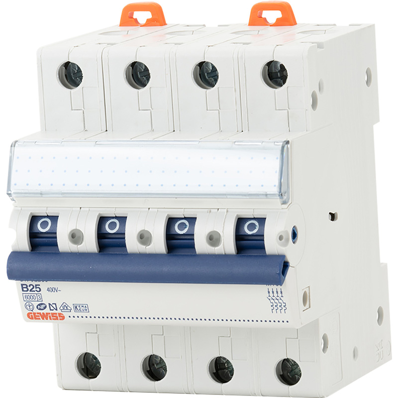 Gewiss installatieautomaat 3P+N B25 6KA
