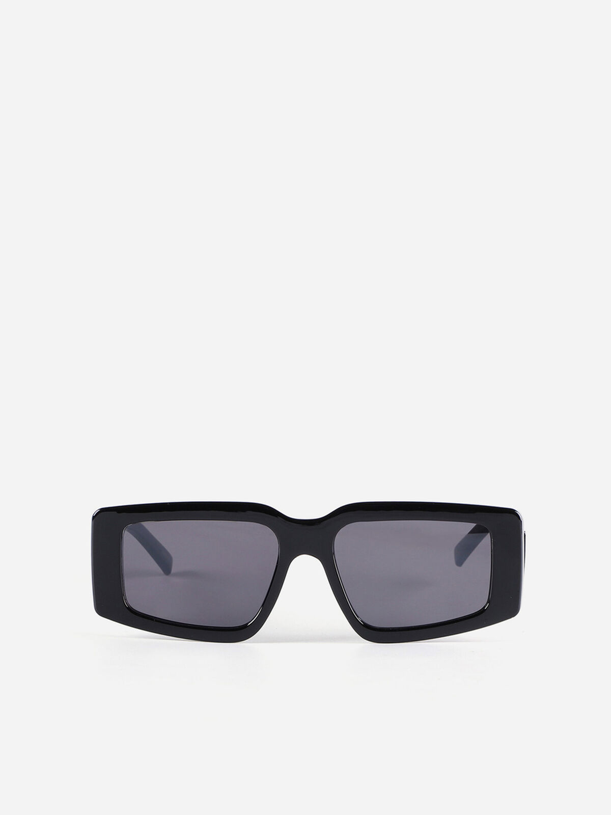Lunettes de soleil à monture carrée- Noir