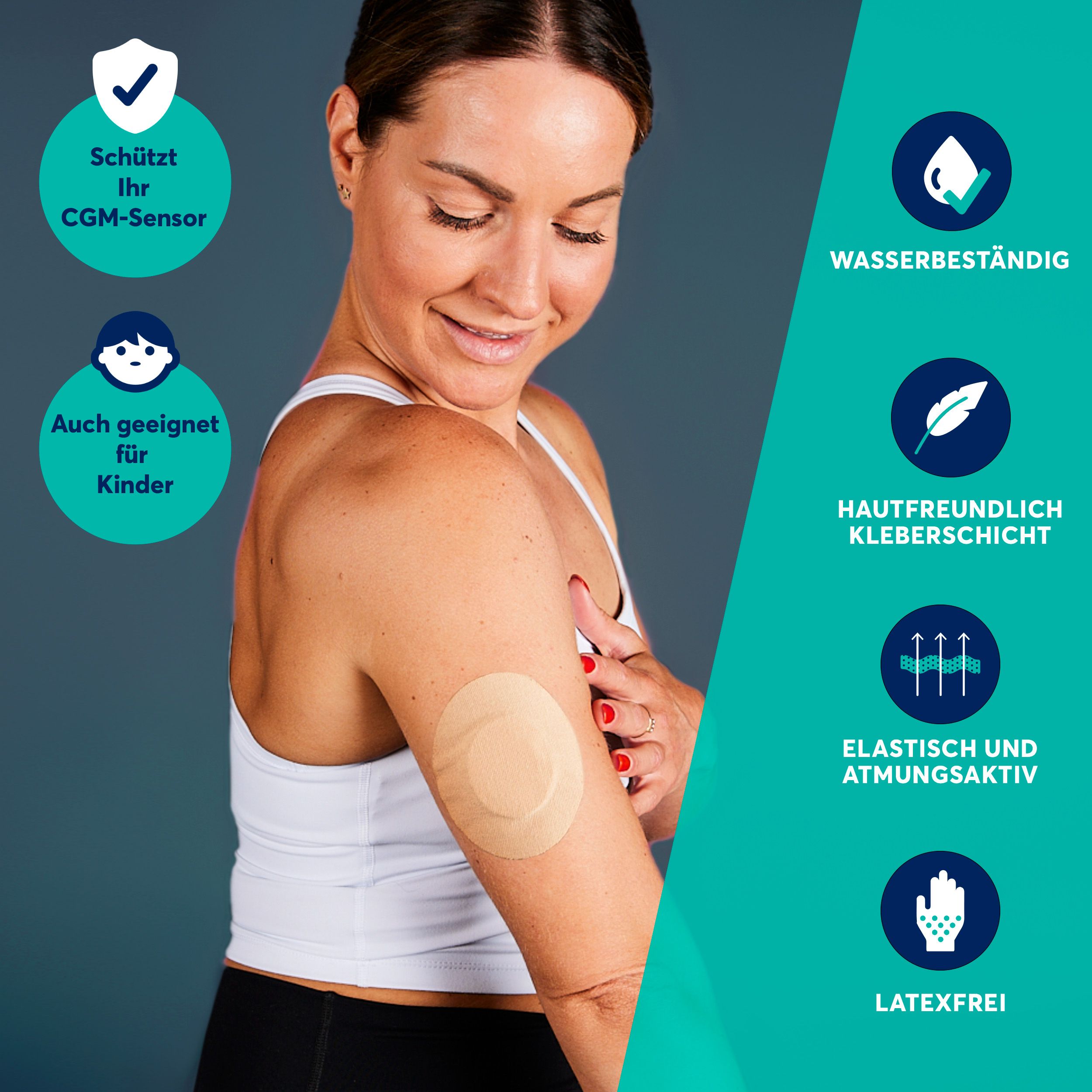 CureTape® - Freestyle libre und Dexcom Sensor Fixierpflaster