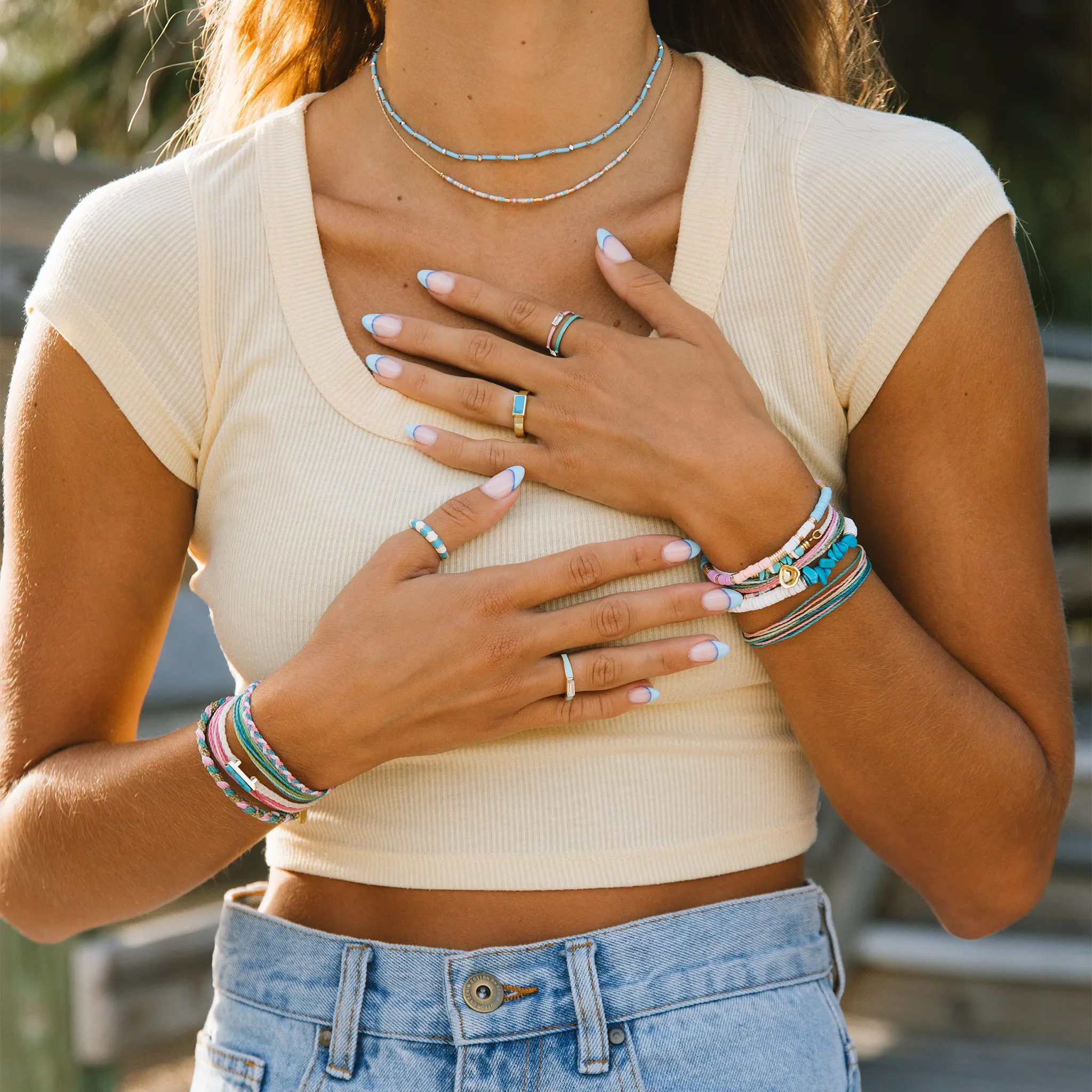 Puravida Bracelet Tressé Golden West