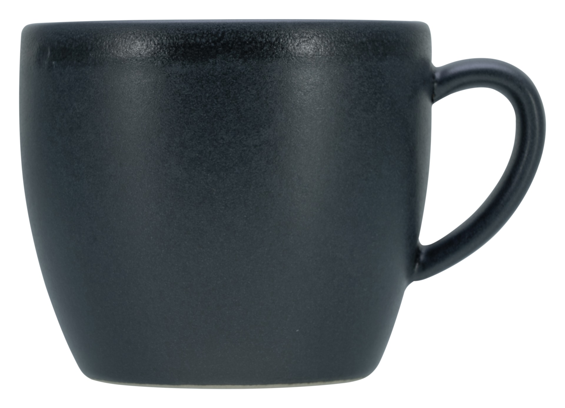 CreaTable Cappuccinotasse SOFT TOUCH 6er Set 200 ml Steinzug schwarz