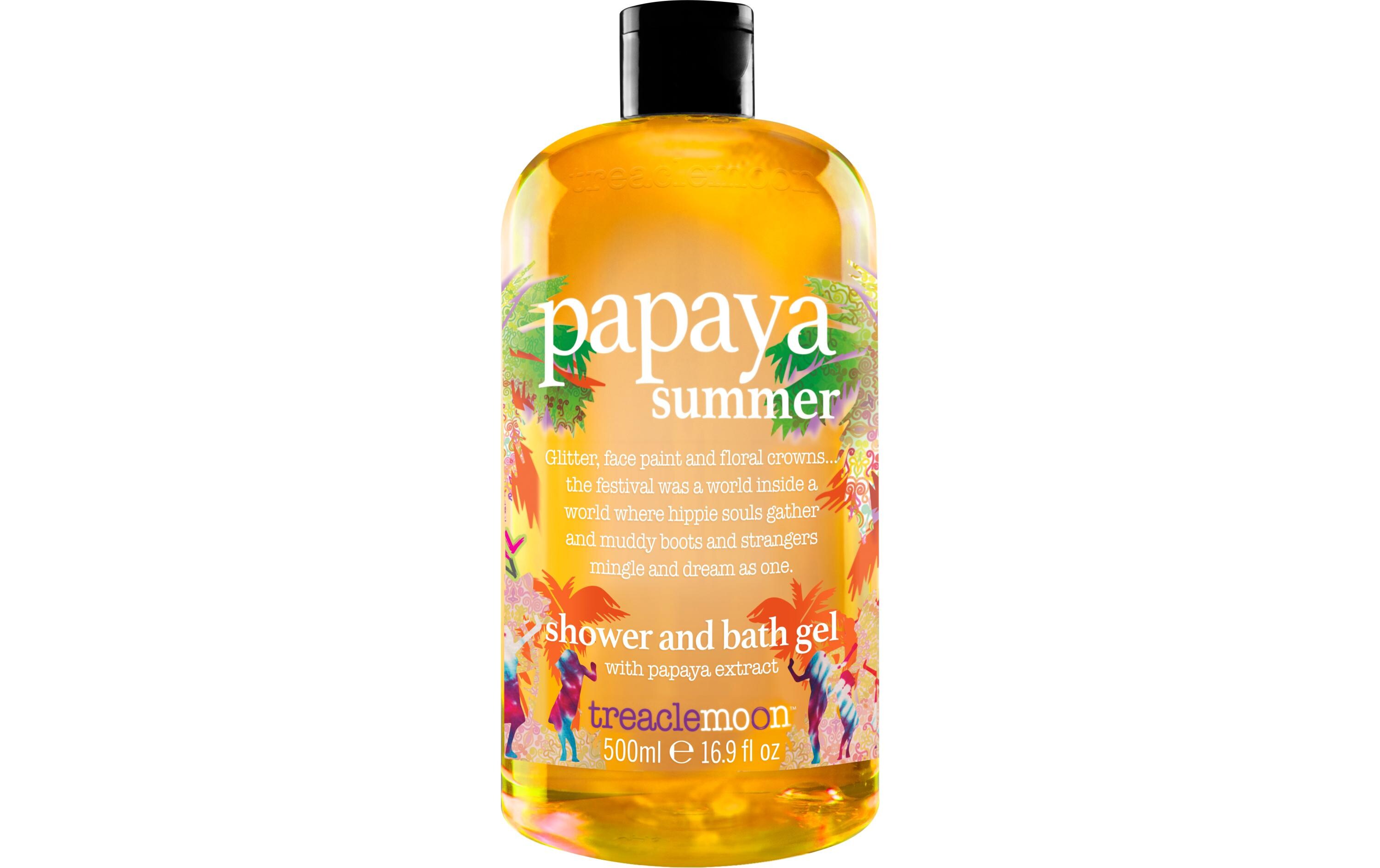 Duschgel & Schaumbad Papaya summer 500 mlFruchtiges Duschmittel und Bad