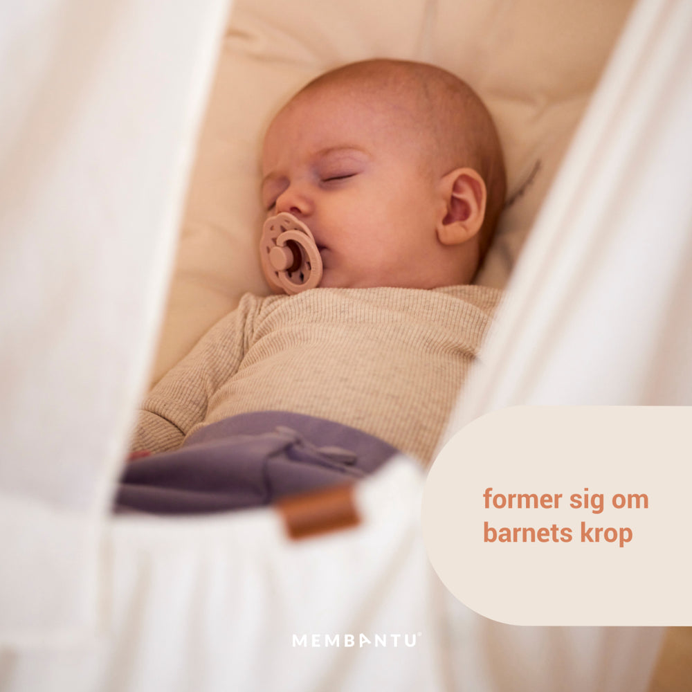 Køb MEMBANTU Grey Organic Baby Slyngevugge Basic