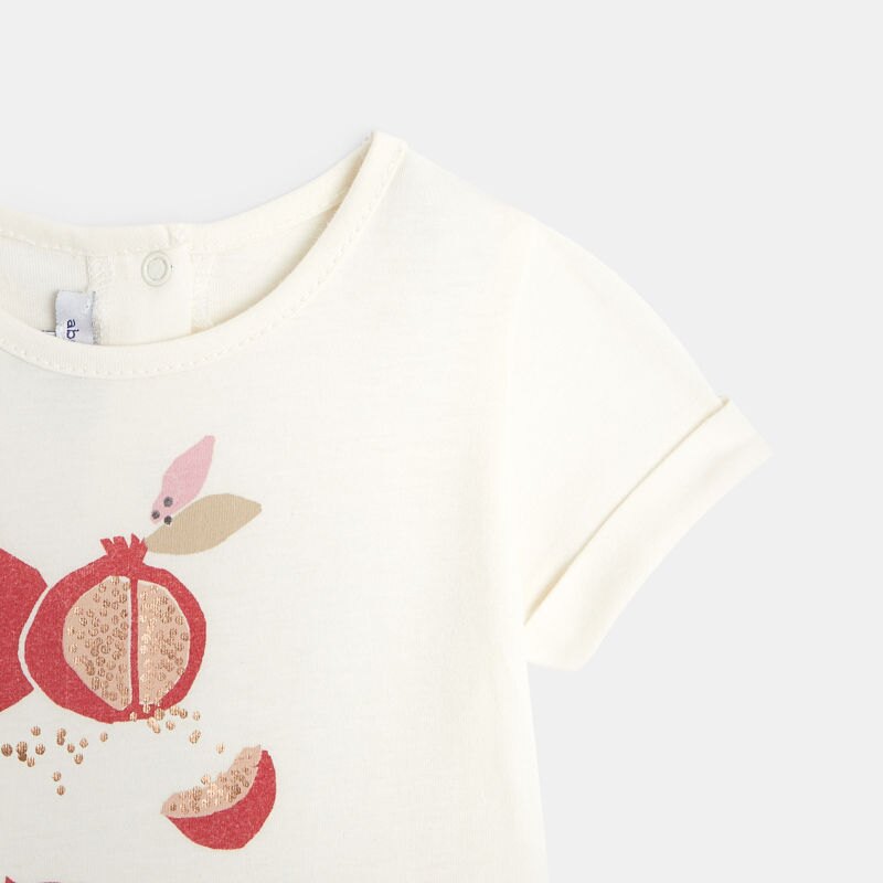 Robe bébé fille bi-matière Absorba Aucune nuance