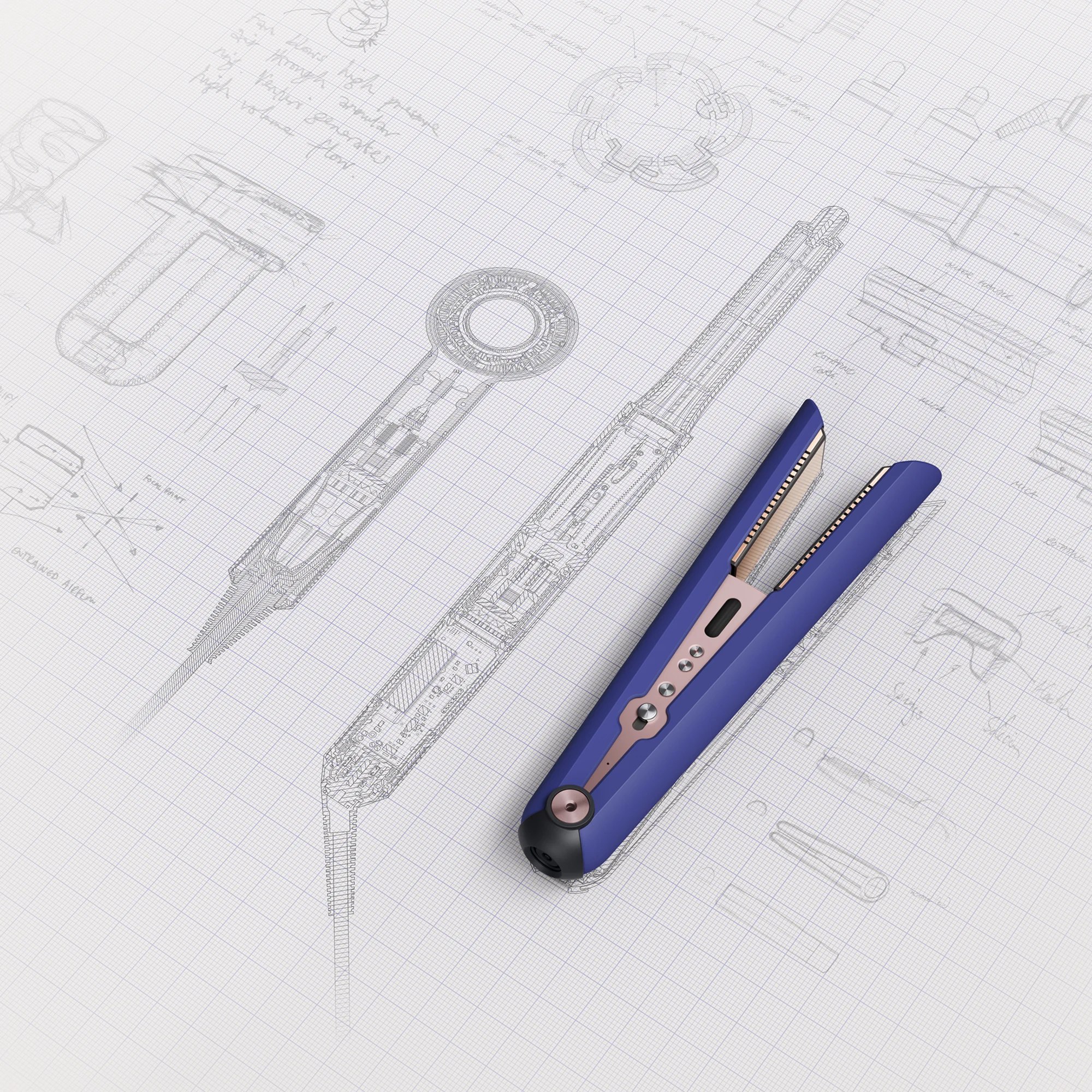 Dyson Corrale(TM) Bleu Pervenche/Rosé |