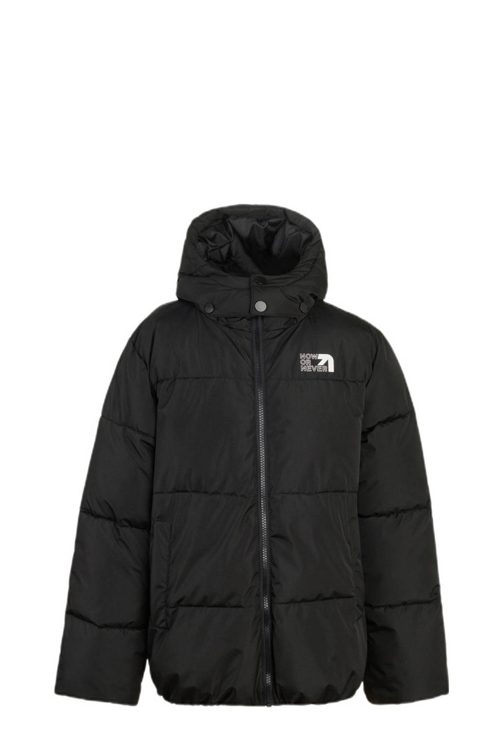 Shoeby gewatteerde winterjas zwart
